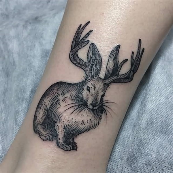 48+ Unique Jackalope Tattoos