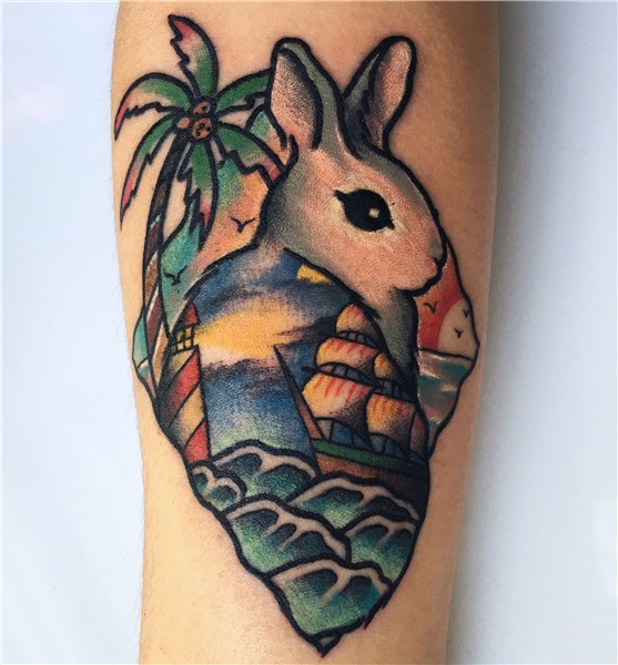 502 best Black Rabbit Tattoo images on Pholder Tattoos, Rabb