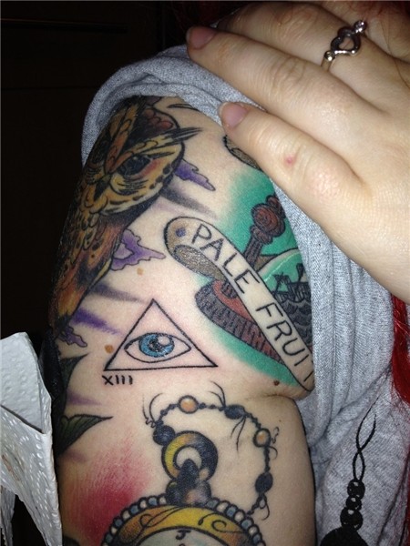 50+ All Seeing Eye Tattoos Ideas and Designs and their Meani