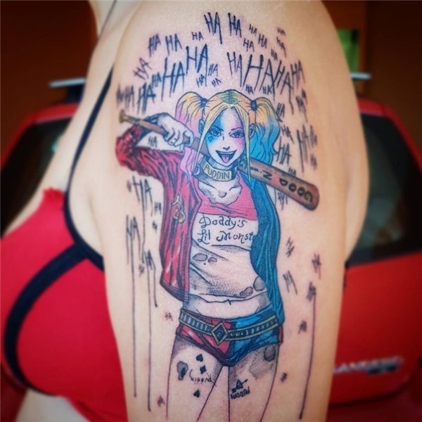 50+ Amazing Harley Quinn Inspired Tattoo Designs and Margot