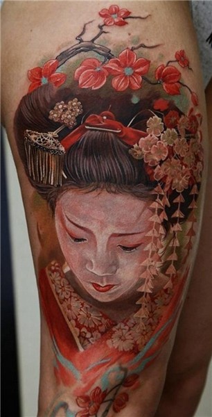 50+ Beautiful Geisha Tattoos You will Love Cuded