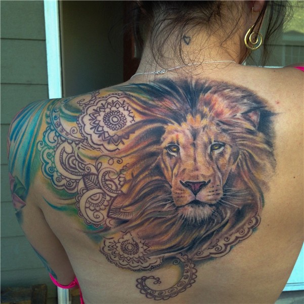 50 Examples of Lion Tattoo Cuded Lion tattoo design, Animal