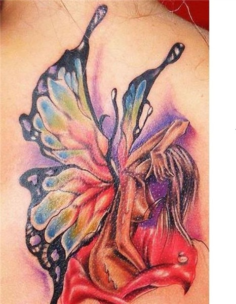 50+ Fairy Dragonfly Tattoos Ideas