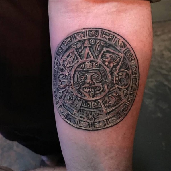 50+ Intricate Aztec Tattoo Designs - Tats 'n' Rings Sleeve t