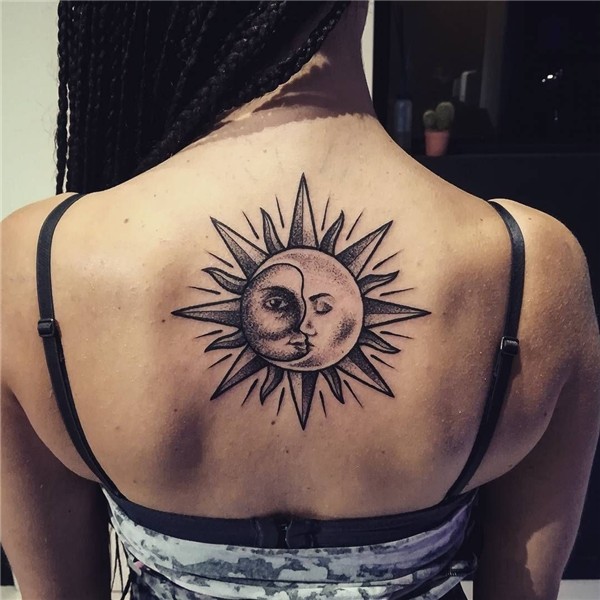 50 Meaningful and Beautiful Sun and Moon Tattoos - KickAss T