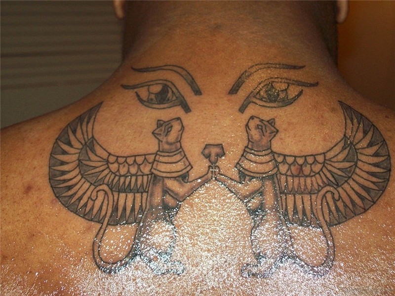 50 Simple Egyptian Tattoo For Back