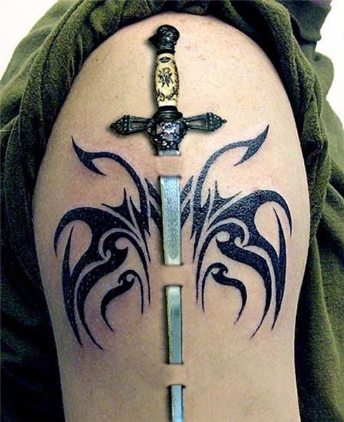 50 Sword Tattoo Ideas Cuded Sword tattoo, Bad tattoos, Tatto