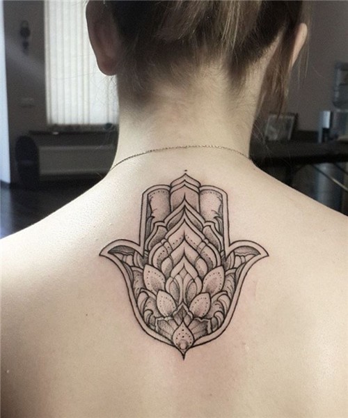 50+ Tattoos by Sergey Anuchin from Moscow - TheTatt Hamsa ta