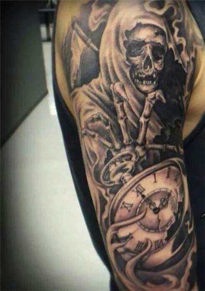 52+ Amazing Grim Reaper Tattoo Designs To Die For - Tats 'n'