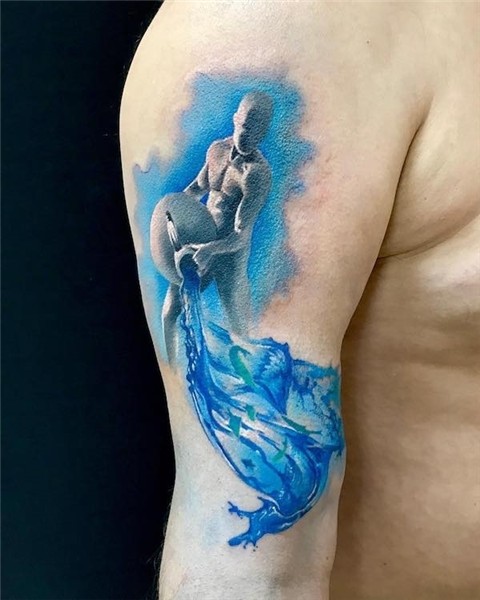 52 Unique and Gorgeous Aquarius Tattoos with Meanings - Best