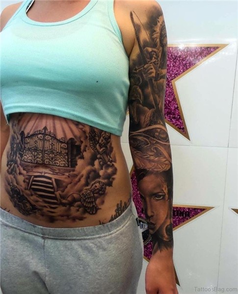 55 Best Stomach Tattoos