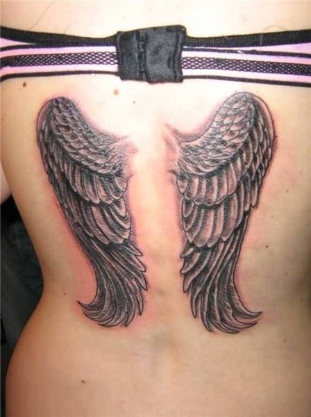 55 Fascinating Angel Wings Tattoo Designs, Ideas & Images -