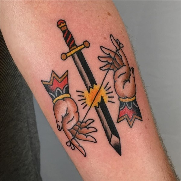 55 Stupendous Sword Tattoos Designs You Never Seen Before -