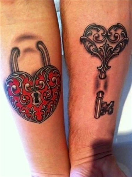 58 Couple Tattoos Ideas - Stiliuse.com Key tattoo designs, M
