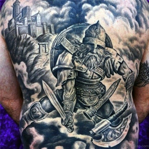 59 Alluring Viking Tattoos For Back