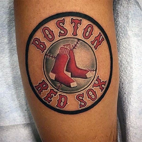 60 Boston Red Sox Tattoos For Men - Baseball Ink Ideas Bosto