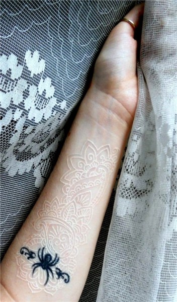 60 Cool White Ink Tattoo Designs And Ideas - Buzz Hippy