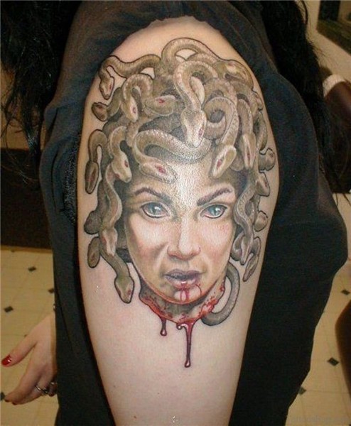 60 Graceful Medusa Tattoos On Shoulder