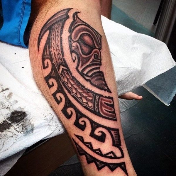60 Hawaiian Tattoos For Men - Traditional Tribal Ink Ideas T