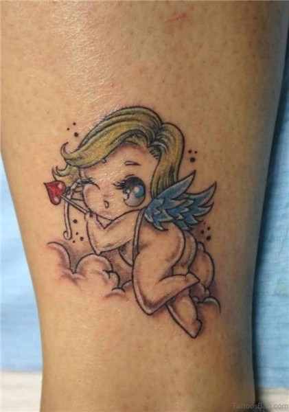 60 Loveable Angel Tattoos For Leg