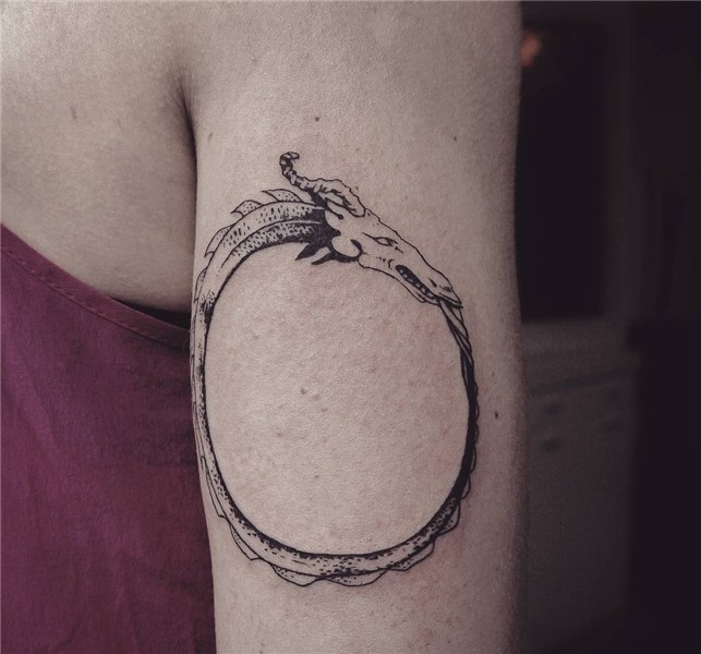 60+ Mythical Ouroboros Tattoo Ideas - What Goes Around Comes