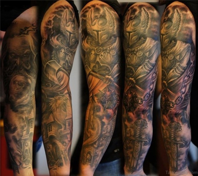 60 Perfect Full Sleeve Tattoo For Men