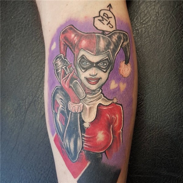 60+ Quirky Harley Quinn Tattoo Ideas - Bring Out Your Inner