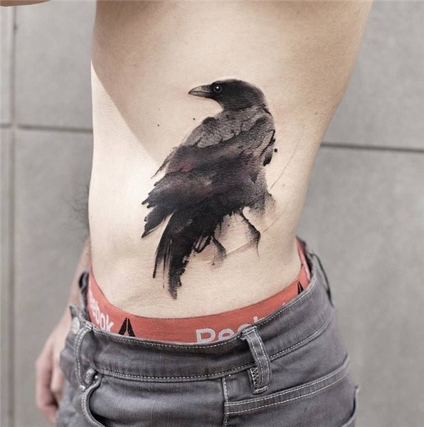 60 Stunning Watercolor Tattoos By Chen Jie TattooAdore Raven