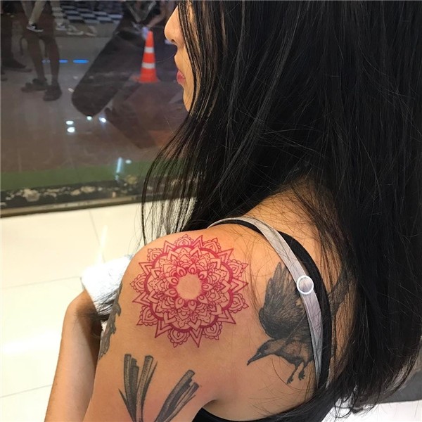 60 Very Beautiful Red Ink Tattoos Designs That Are Trending