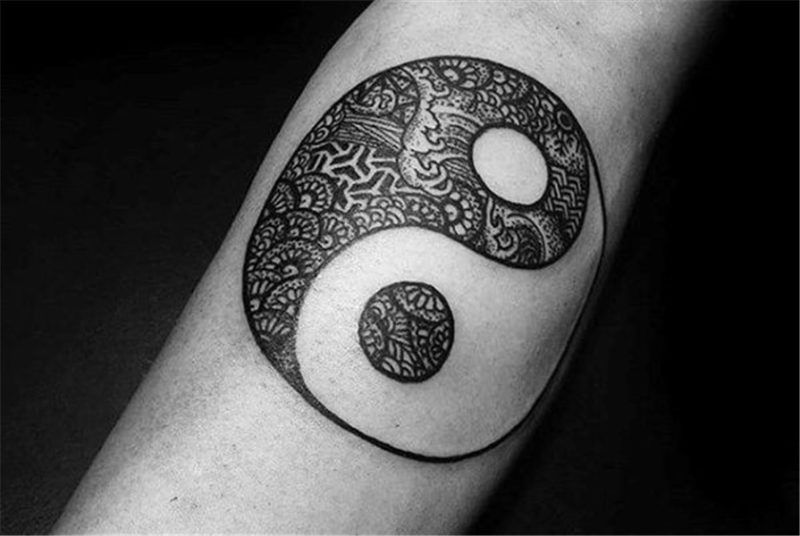60 Yin Tang Tattoos For Men - Contrasting Chinese Designs Ta