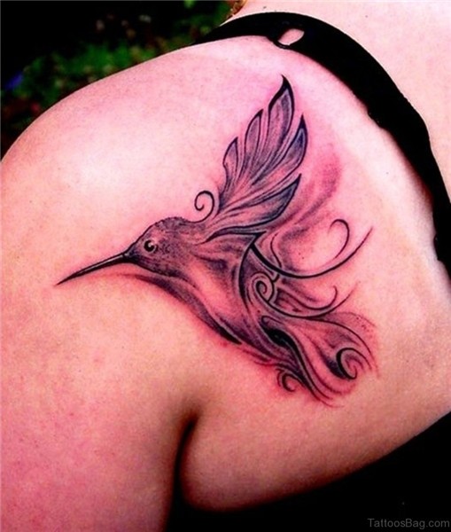 62 Unique Hummingbird Tattoo For Back