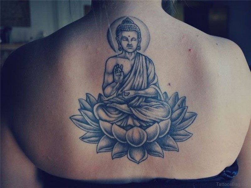 63 Fantastic Buddha Tattoos For Back