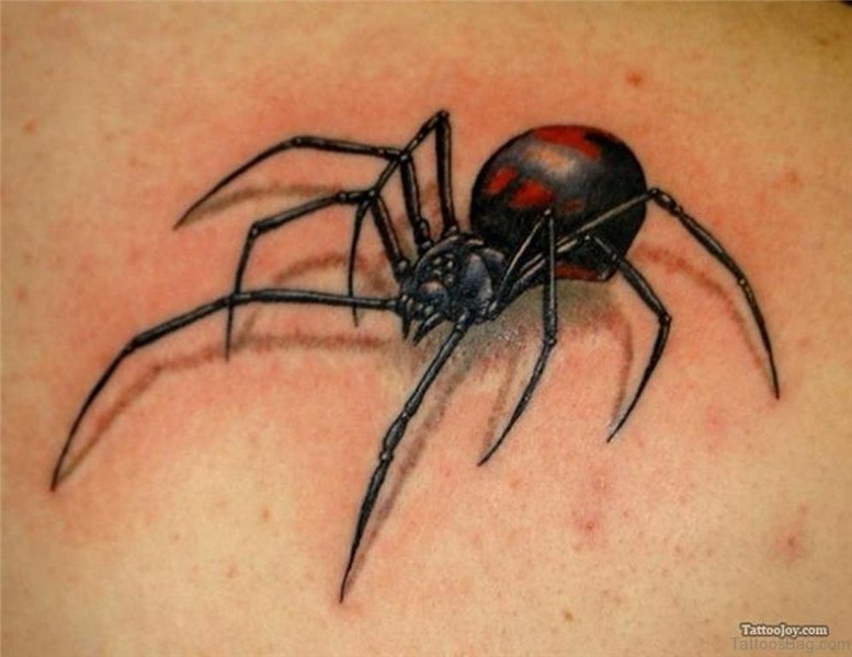 63 Great Spider Tattoos For Back