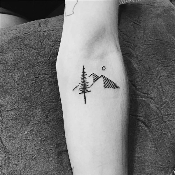 63+ Wonderful Mountain Tattoos