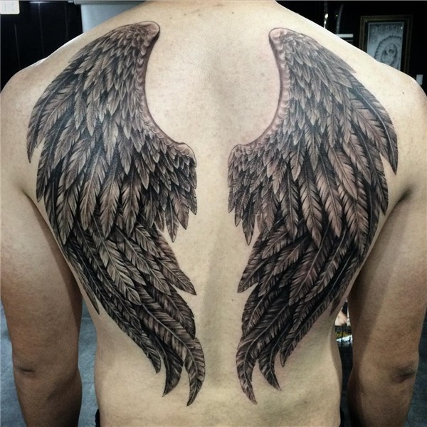 65+ Best Angel Wings Tattoos Designs & Meanings - Top Ideas