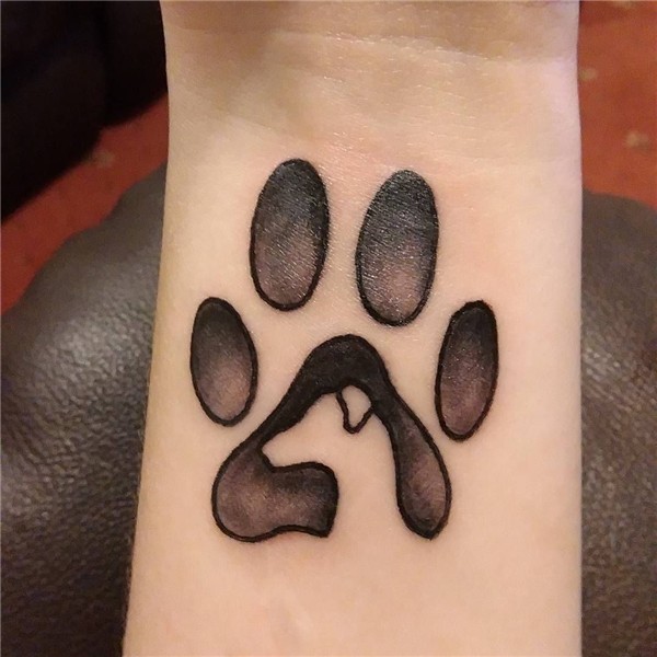 65 Best Paw Print Tattoo Meanings and Designs - Nice Trails