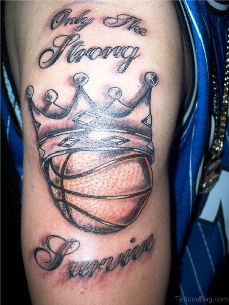 67 Superb Basketball Tattoos On Shoulder