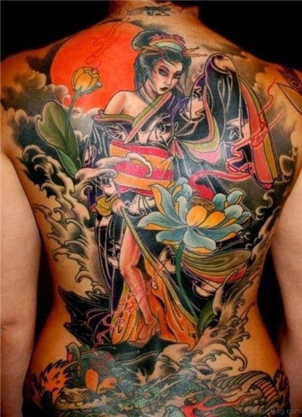 68 Exclusive Geisha Tattoos For Back