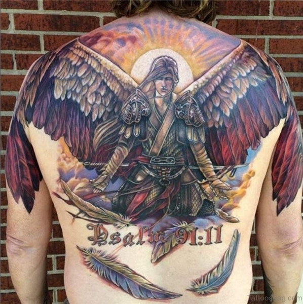 70 Fabulous Religious Tattoos For Back