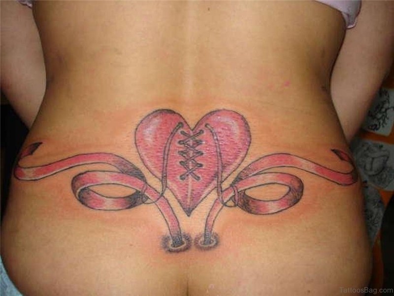 70 Super Cool Heart Tattoo On Back