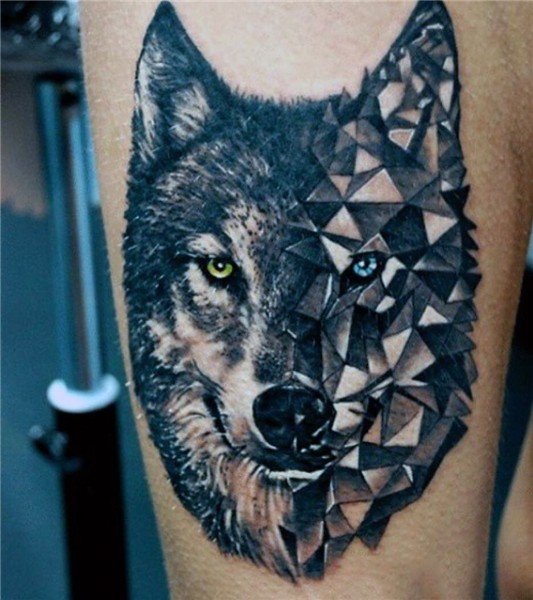 70 Wolf Tattoo Designs For Men Masculine Idea Inspiration th