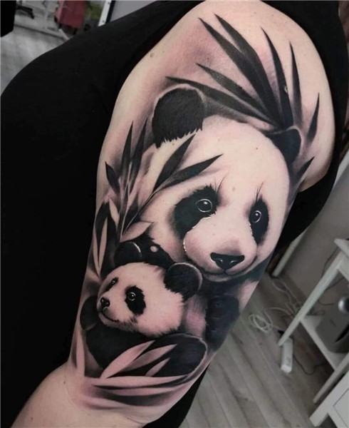 71 Cute Panda Tattoo Images - Tattoo Kits, Tattoo machines,