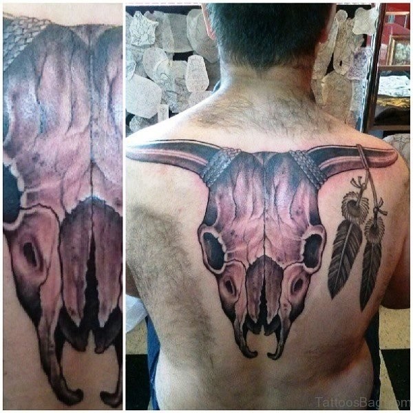 71 Unique Bull Tattoos On Back