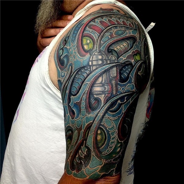 75+ Best Biomechanical Tattoo Designs & Meanings - (Top of 2