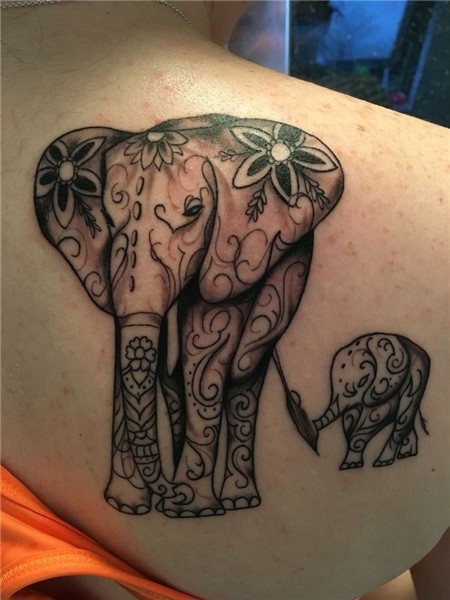75 Big And Small Elephant Tattoo Ideas - Brighter Craft Elep