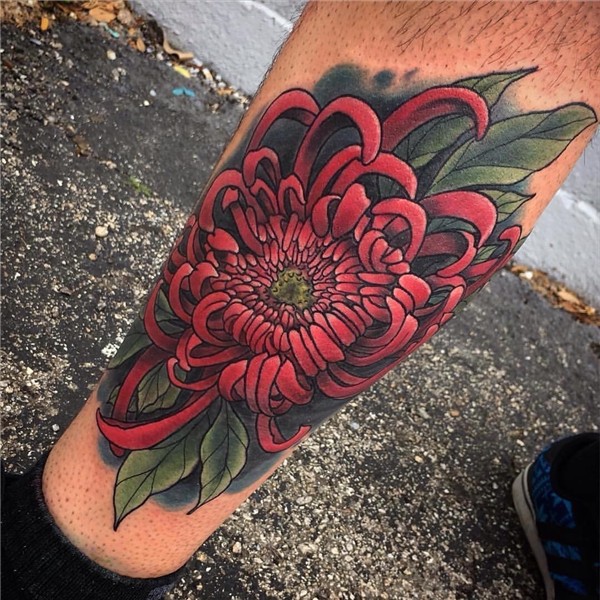 75+ Cool Chrysanthemum Tattoo Designs - Pass Your Message Ac