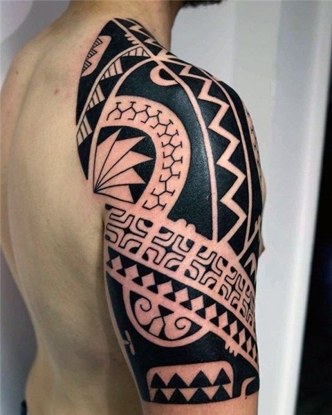 75 Half Sleeve Tribal Tattoos For Men - Masculine Design Ide