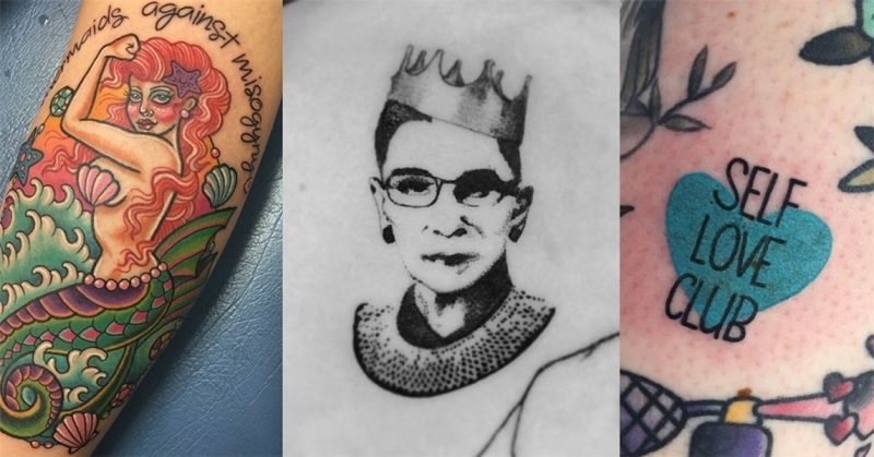 75 Tattoos for Women, in Honor of Women’s History Month - Ta