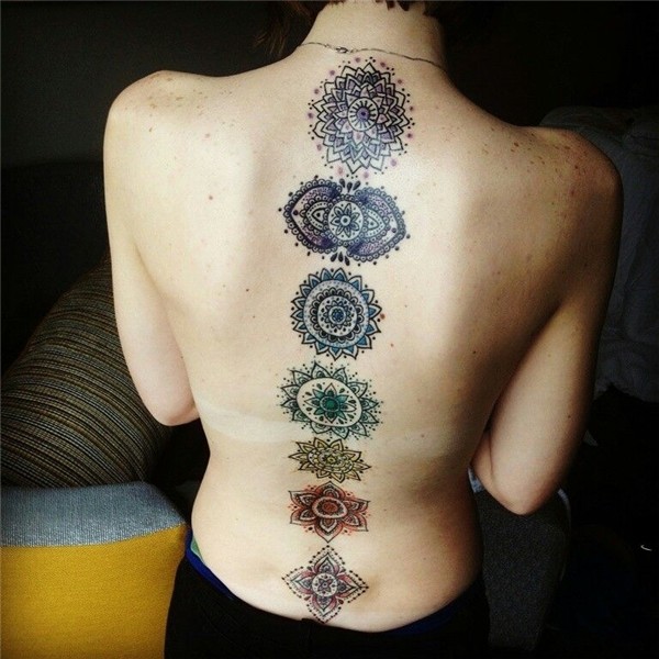 7 chakras spine tattoo Ink tattoo, Chakra tattoo, Tattoos fo