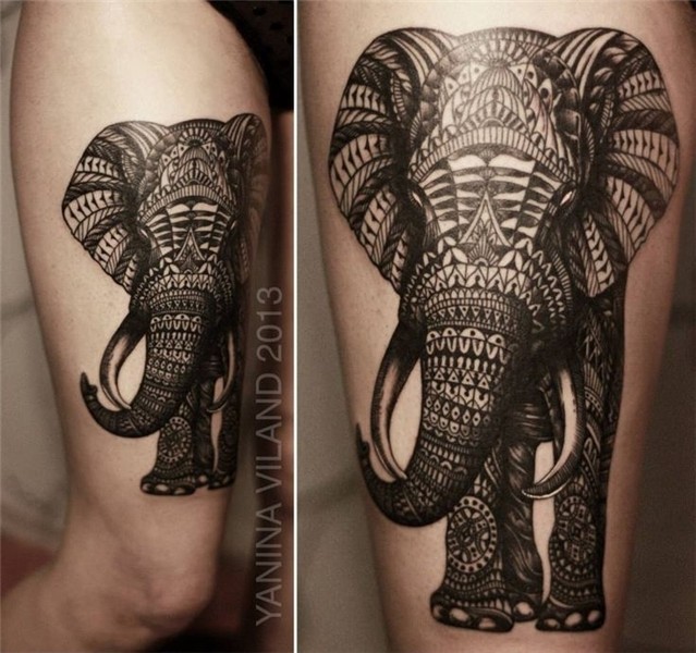 80 Stunning Elephant Tattoos to Choose From - Gravetics Tatu